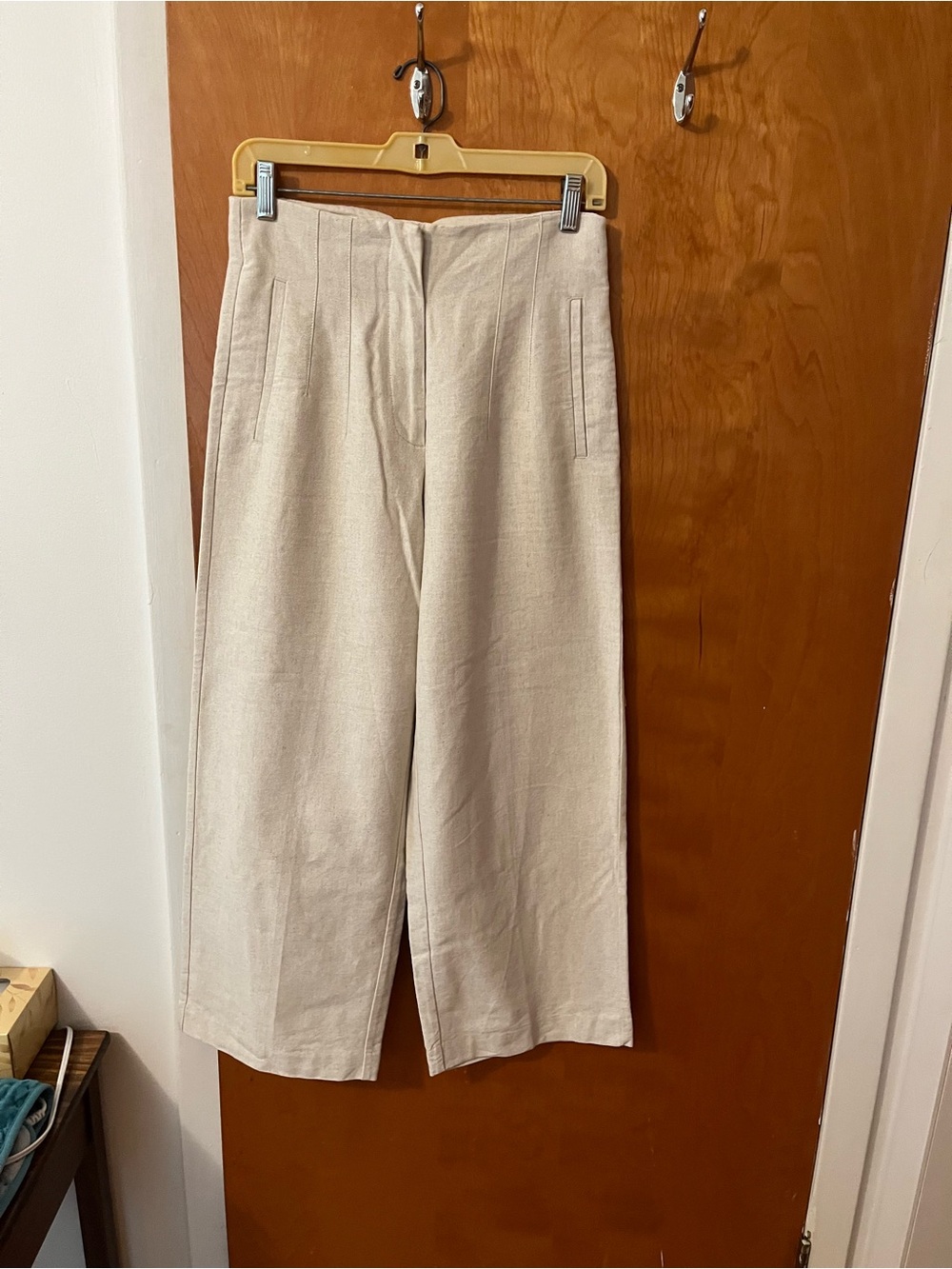 Zara high waist wide pants